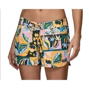 Patagonia Wavefarer Boardshorts 5" Women's Size 10 Island Seeds Milkweed Mauve